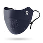 Dark gray Qunature Global UV protection face mask with breathable fabric, adjustable fit, eye coverage, and reusable design.