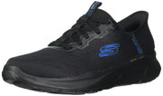 Skechers Mens Equalizer 5.0 Standpoint Slip-in Sneaker Black/Blue 7.5