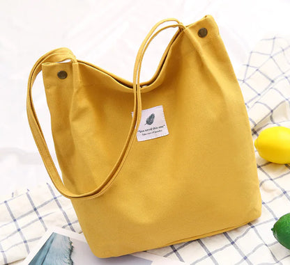 Canvas Crossbody Bucket Bag for Phone