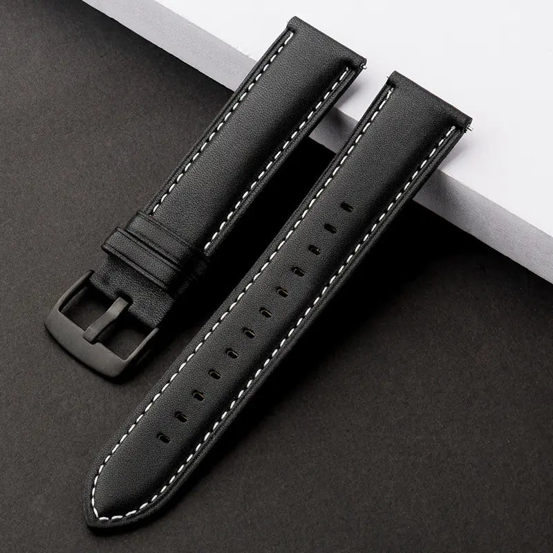 22Mm Microfiber Watch Bands - Ultra-Fine Texture for Apple, Huawei, Samsung Smartwatches