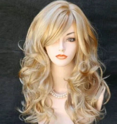 Realistic Wigs, Long Curly Hair, Wigs with Bob Cut - BACKUPMYFILESNOW
