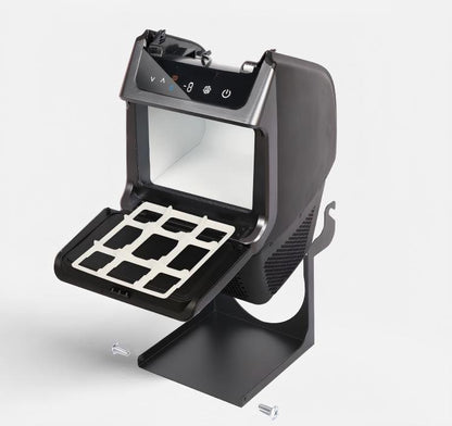 Tesla Model Y rear armrest box with built-in refrigerator, compressor cooling, fast 40-minute chill, easy non-destructive installation.