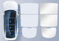 Tesla Model Y rear liftgate sunshade by Tesery Official Store, showing the sunshade installed in the vehicle's rear liftgate area.