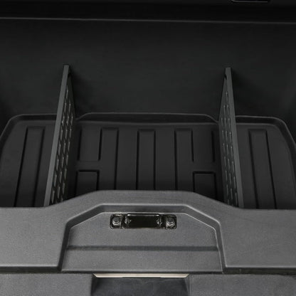 Pair of rear trunk lower grille baffles for Tesla Cybertruck, designed to fit seamlessly and enhance vehicle appearance.