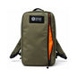 Black Recycled Firefighter 24 Hour Backpack with multiple compartments and durable design for everyday use.
