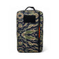 Black Recycled Firefighter 24 Hour Backpack with multiple compartments and sturdy straps for durable everyday use.