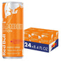 Red Bull Energy Drink Variety Pack with White Peach, Iced Vanilla Berry, Pink Edition Wild Berries cans, 8.4 fl oz, 24-pack.