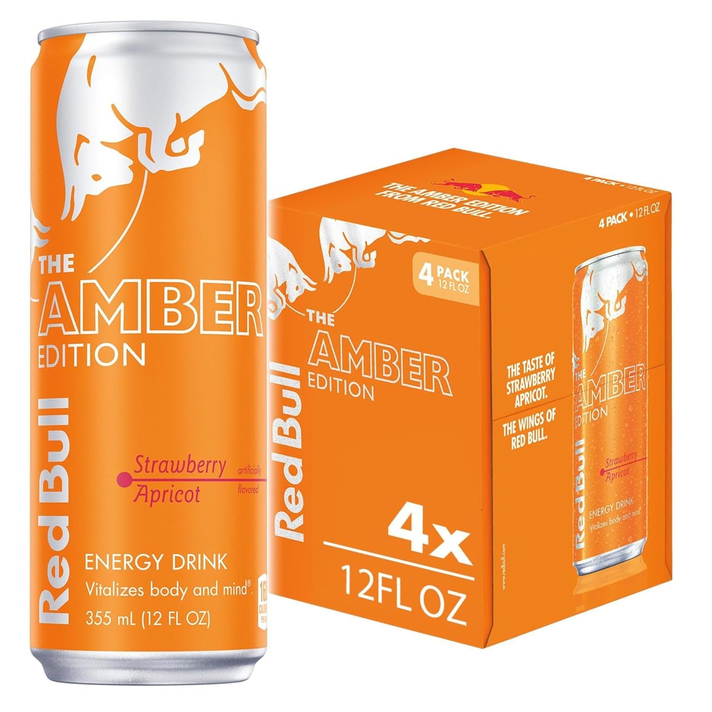 Red Bull Energy Drink Variety Pack with White Peach, Iced Vanilla Berry, Pink Edition Wild Berries, 8.4 fl oz cans, 24 total.