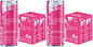Four cans of Red Bull Red Edition Watermelon Energy Drink, 8.4 fl oz each, arranged in a pack with vibrant watermelon-themed design.
