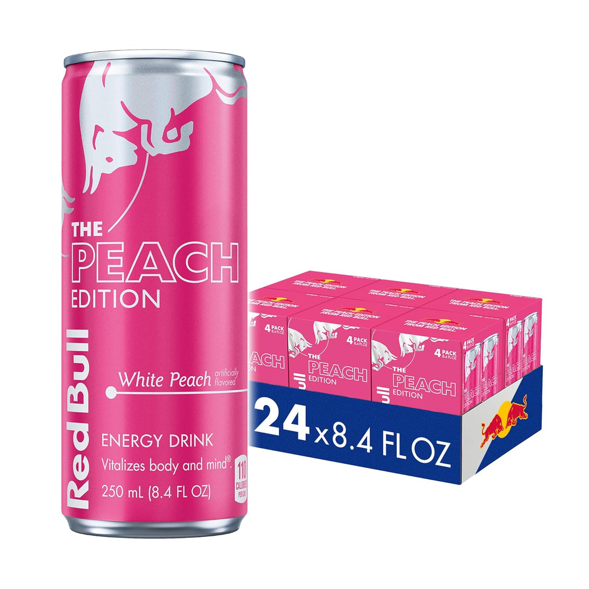 Red Bull Summer Edition Sudachi Lime energy drink cans, 12 fl oz each, showing vibrant red and green design with product branding.