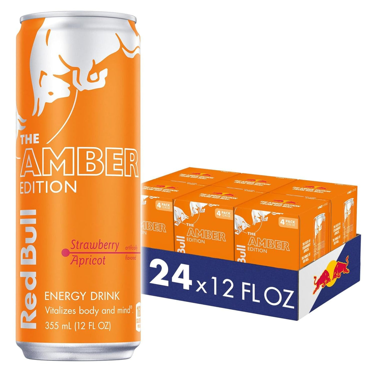 Six packs of four Red Bull Summer Edition Sudachi Lime energy drinks, 8.4 fl oz cans with caffeine, taurine, and B vitamins.