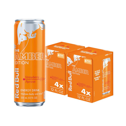 Six packs of Red Bull Summer Edition Sudachi Lime energy drinks with 8.4 fl oz cans, featuring vibrant red and green branding.