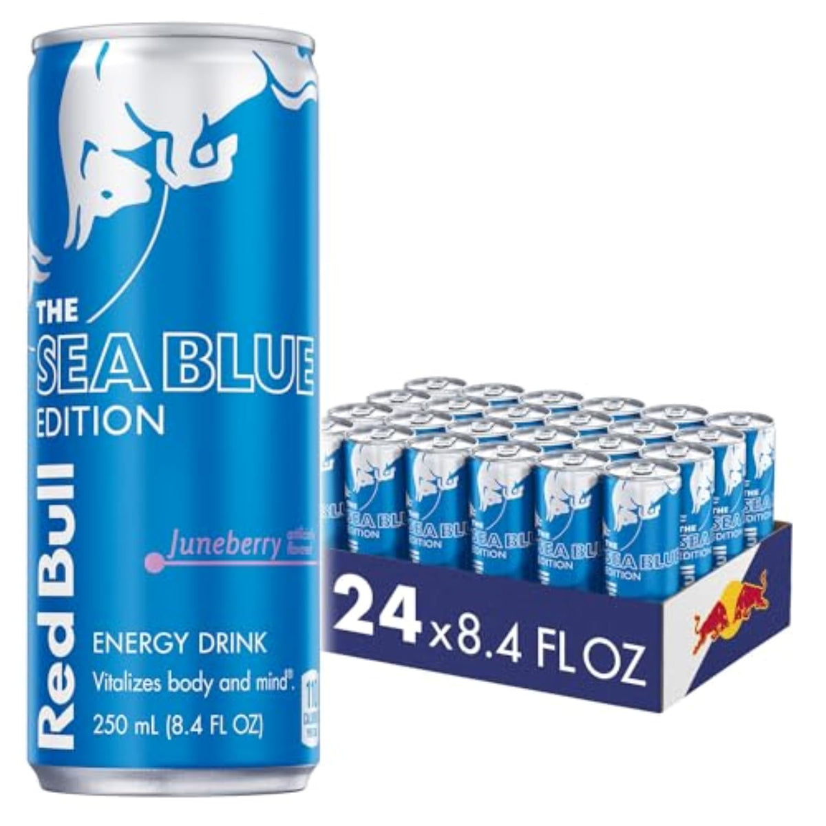 Six packs of Red Bull Summer Edition Sudachi Lime energy drinks, 8.4 fl oz cans with caffeine, taurine, and B vitamins.