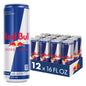 Six packs of four Red Bull Energy Drinks in 8.4 fl oz cans, featuring red and silver branding with energy drink labels.