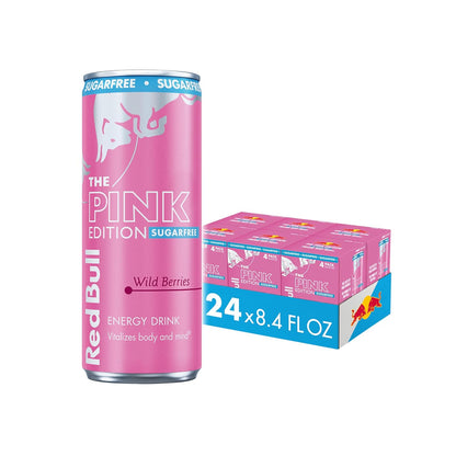 Red Bull Sugar-Free Summer Edition Sudachi Lime energy drink cans, 12 fl oz, pack of 24, with caffeine, taurine, and B vitamins.