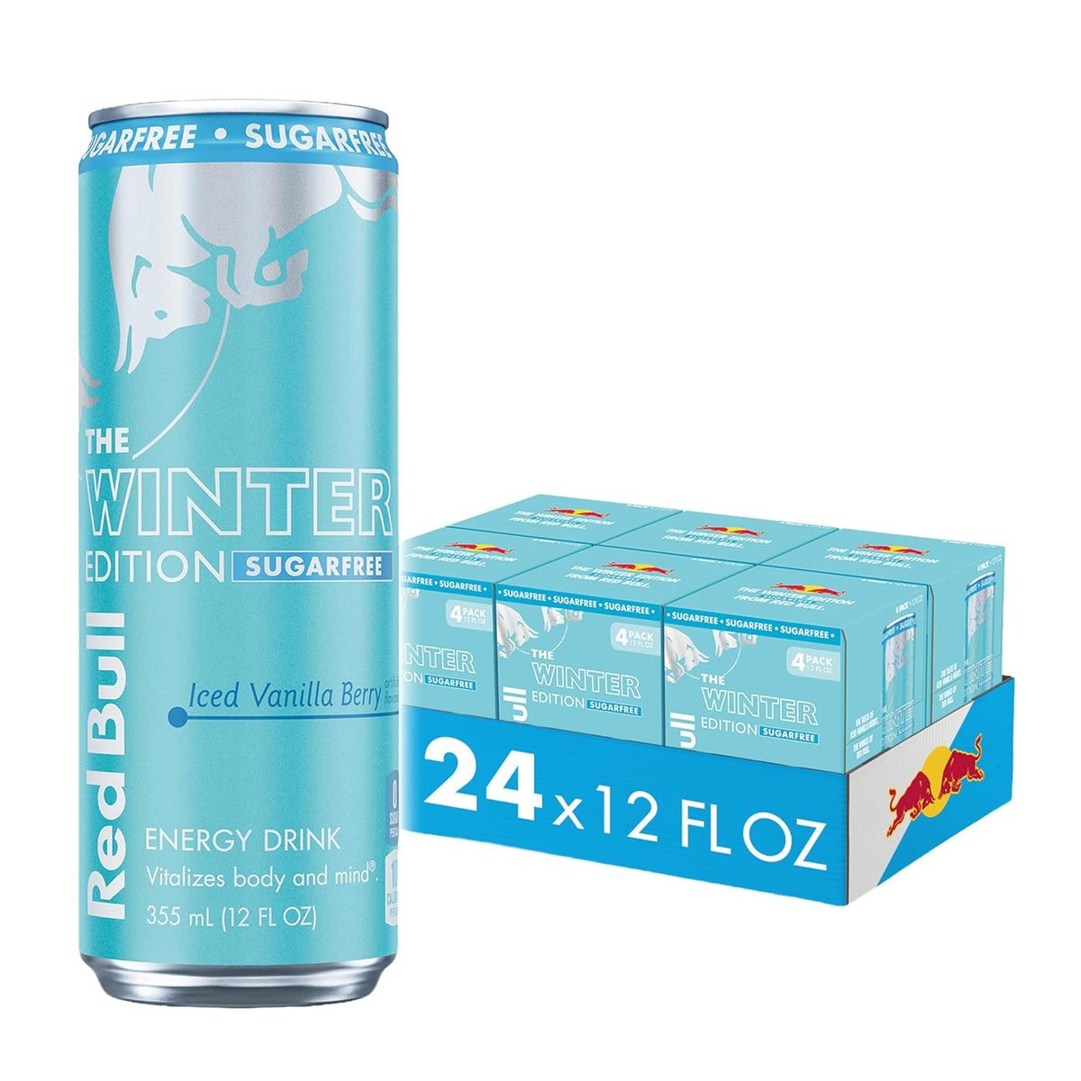 Red Bull Sugar-Free Summer Edition Sudachi Lime energy drink cans, 12 fl oz, pack of 24, with caffeine, taurine, and B vitamins.
