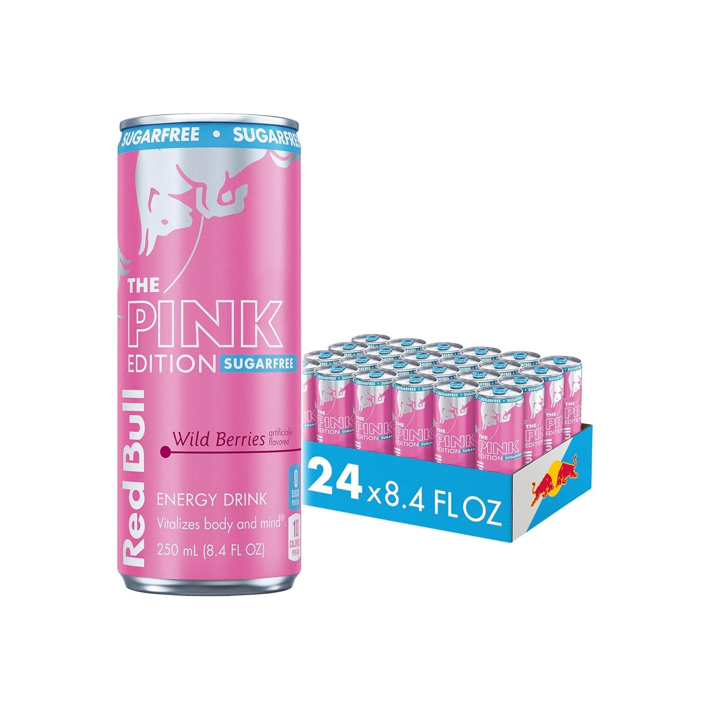 Red Bull Sugar-Free Summer Edition Sudachi Lime energy drink cans, 12 fl oz, pack of 24, with caffeine, taurine, and B vitamins.