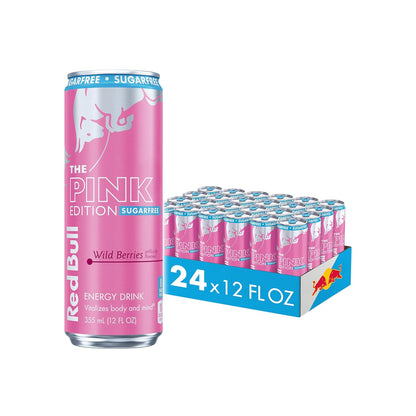 Red Bull Sugar-Free Summer Edition Sudachi Lime energy drink cans, 12 fl oz each, with caffeine, taurine, and B vitamins, 24-pack.