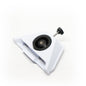 Revolink Starlink Mini Bar Clamp Mount for satellite antennas, featuring a compact, sturdy black metal design with adjustable grip.