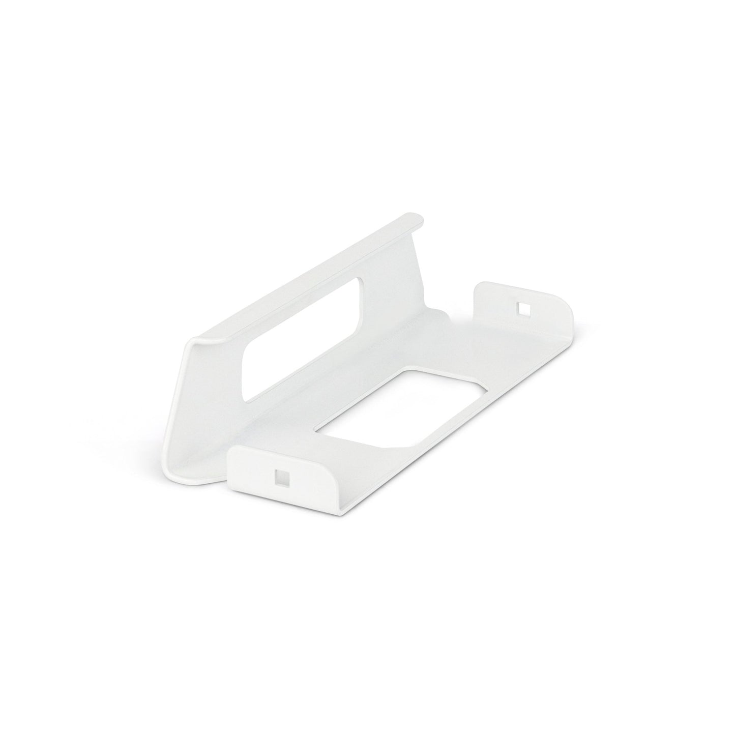 Black quick release bracket for Devos AMPak 145 by Revolink Satellite Gear, designed for secure attachment and easy removal.