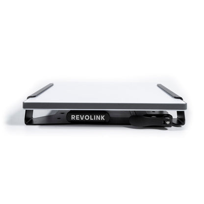 Revolink Starlink Mini Quick Release Flat Mount in black for easy satellite dish installation and secure mounting.
