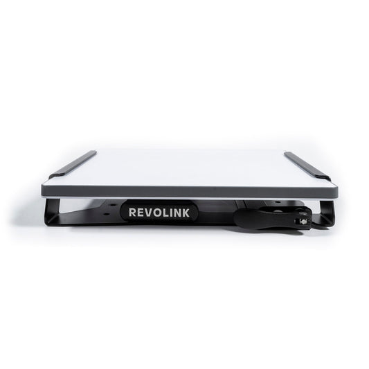 Revolink Starlink Mini Quick Release Flat Mount in black for easy satellite dish installation and secure mounting.