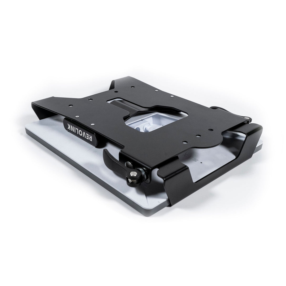 Black Revolink Starlink Mini Quick Release Flat Mount for easy satellite dish installation and secure mounting.