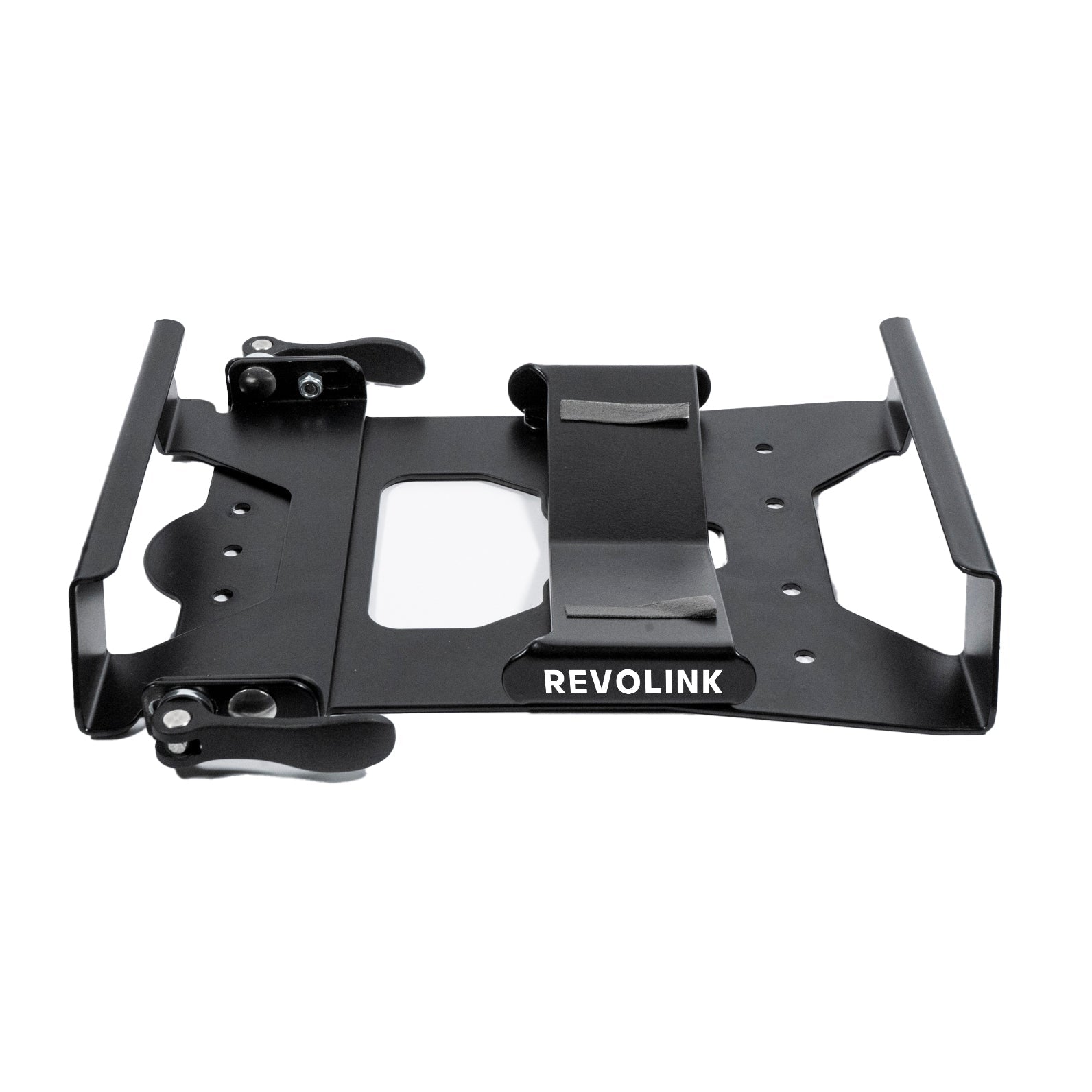 Revolink Satellite Gear Black Starlink Mini Quick Release Flat Mount for easy satellite dish installation and secure mounting.