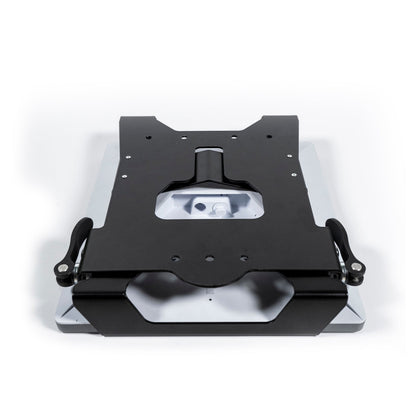 Revolink Satellite Gear black Starlink Mini Quick Release Flat Mount for secure satellite dish installation.