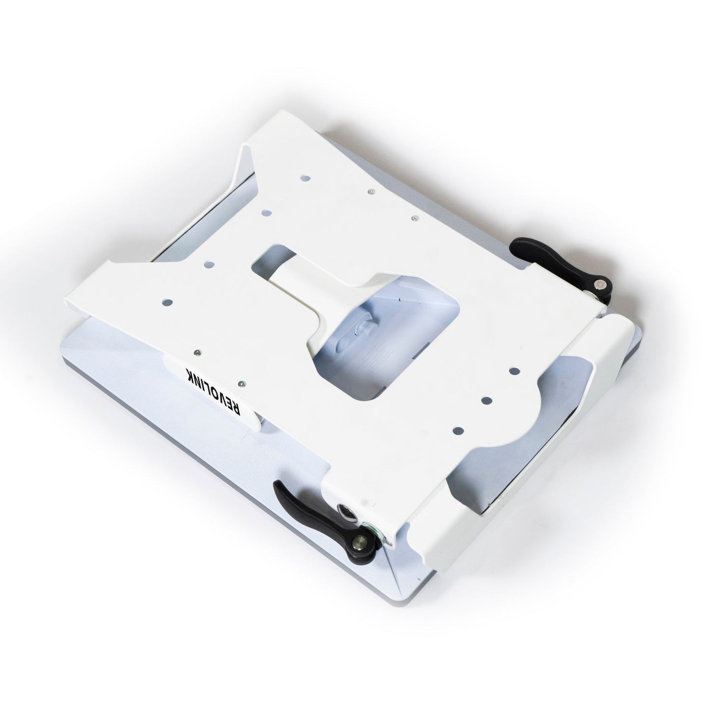 Revolink Satellite Gear black Starlink Mini Quick Release Flat Mount for satellite dish installation.