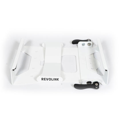 Revolink Starlink Mini Quick Release Flat Mount in black for secure satellite dish installation and easy removal.