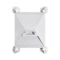 Black Starlink Mini Sunroof Mount by Revolink Satellite Gear, designed for secure rooftop satellite antenna installation.