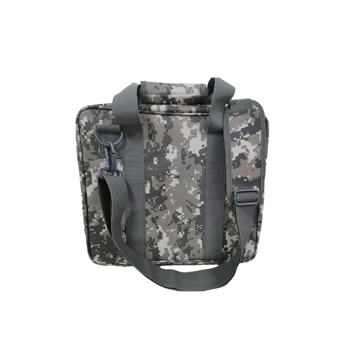 Revolink Satellite Gear Starlink Mini Travel Bag in camouflage with zipper closure and compact design for portable satellite equipment storage.