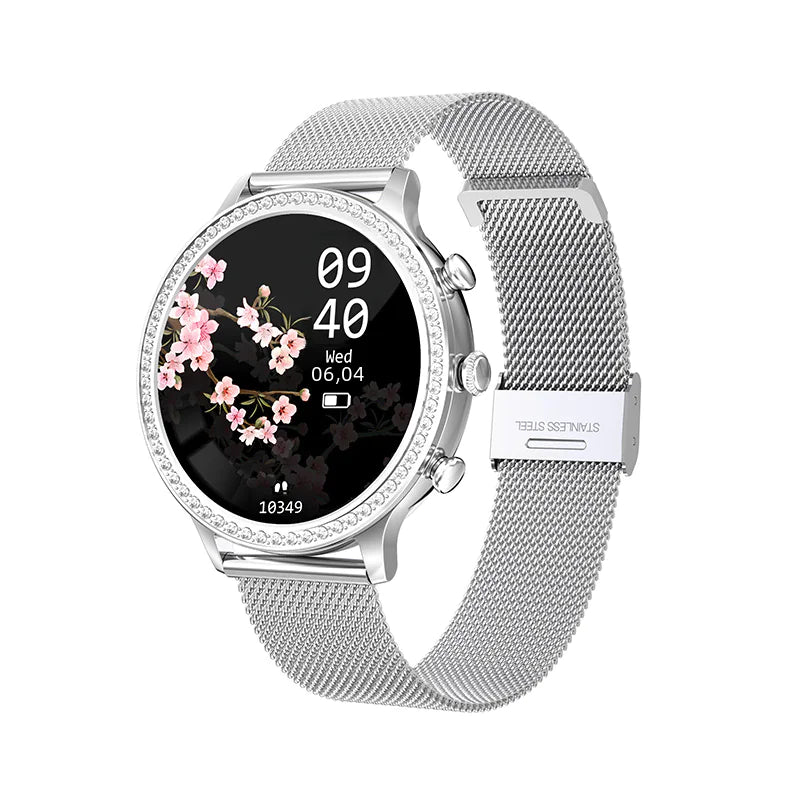I70 Women's Smartwatch with Music, Heart Rate, and Steps