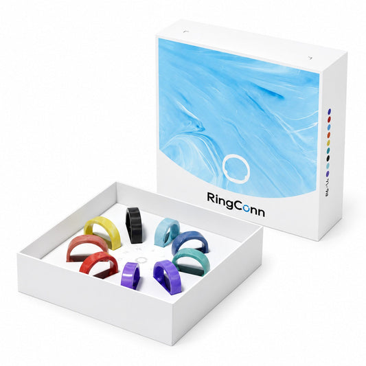 RingConn Gen 2 Air Sizing Kit from The Digital Health Store, includes tools to measure and find the perfect smart ring size.
