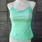 Loco Boutique solid logo cami tankini featuring a sleek, fitted design with the brand logo on the front, perfect for swimwear.