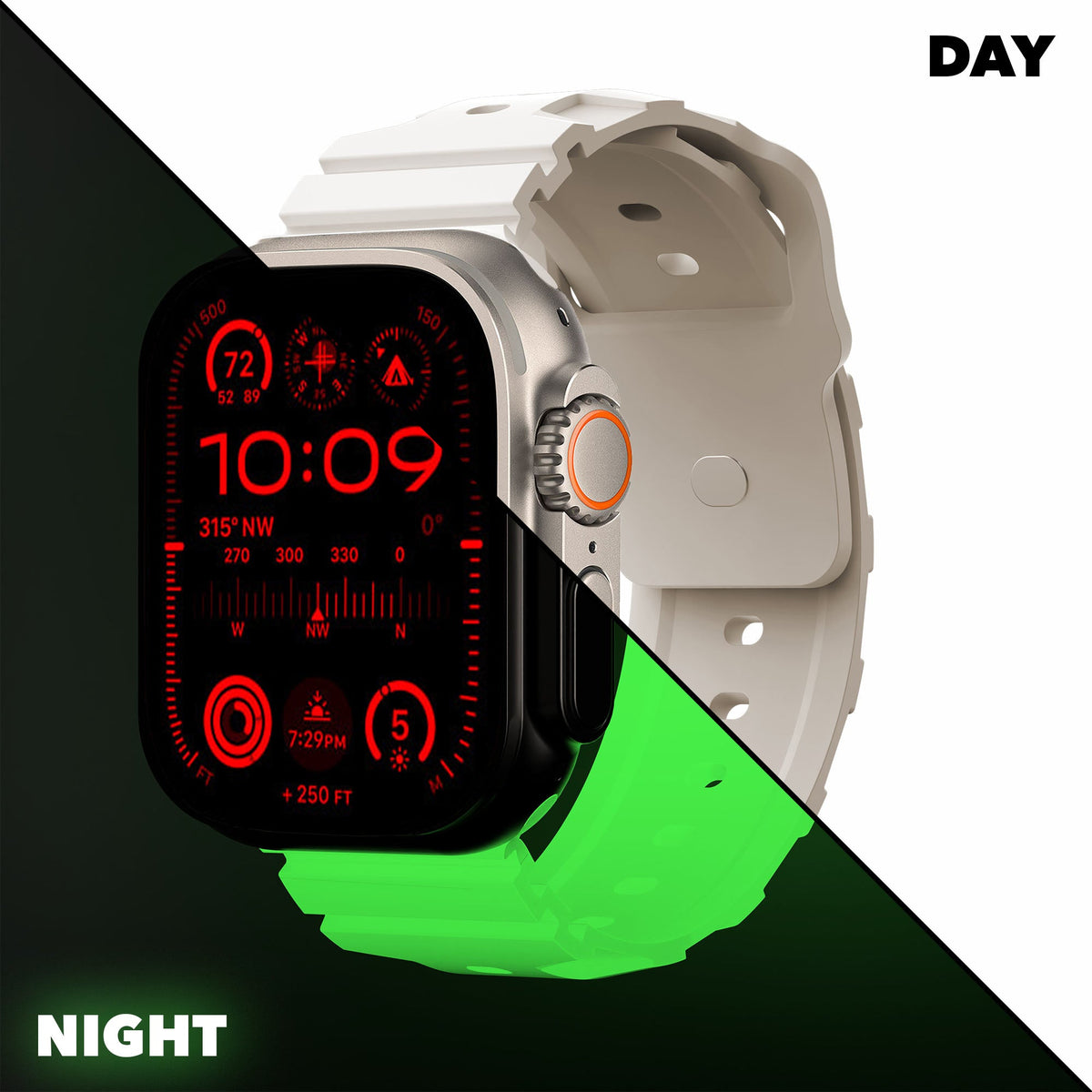 Robust sport band in black with breathable design, adjustable strap, ideal for fitness and outdoor activities.