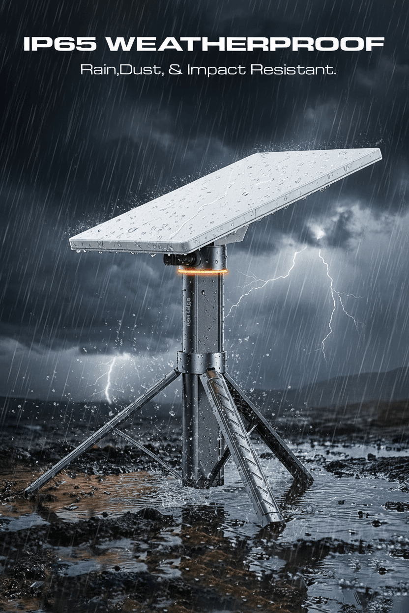 RovEdge Mk-I 189Wh Portable Power Tripod | Compatible with Starlink Mini Battery Pack - BACKUPMYFILESNOW.COM®