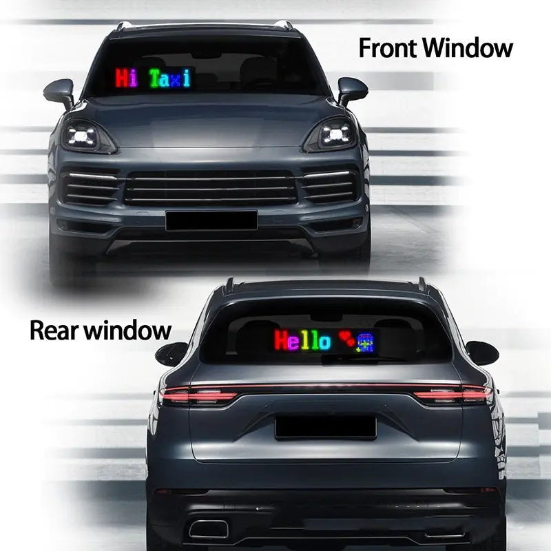 Programmable Car LED Sign Full-Color Display
