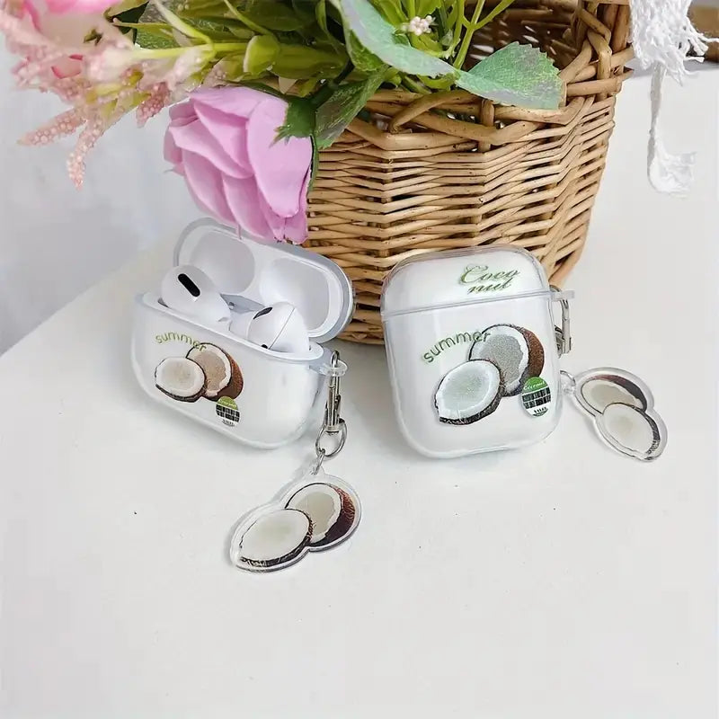 Coconut Cartoon Earphone Case for AirPods Pro 1/2/3