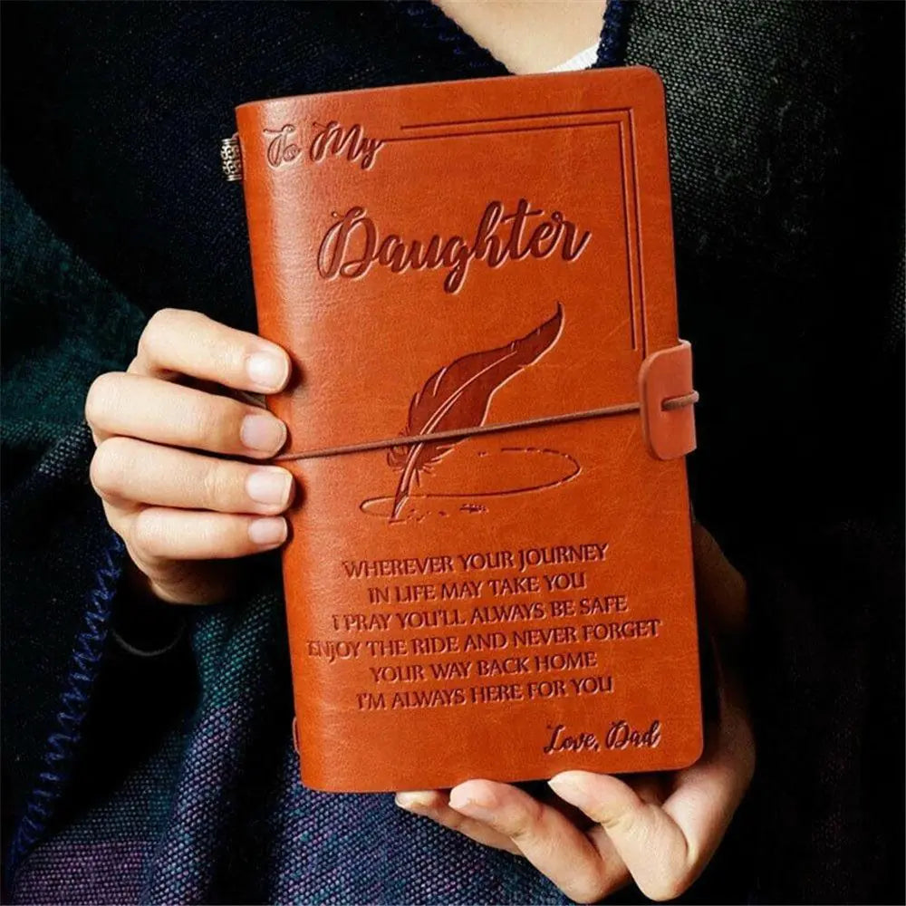 Fashion Portable Leather Diary Journal for Kids Gift
