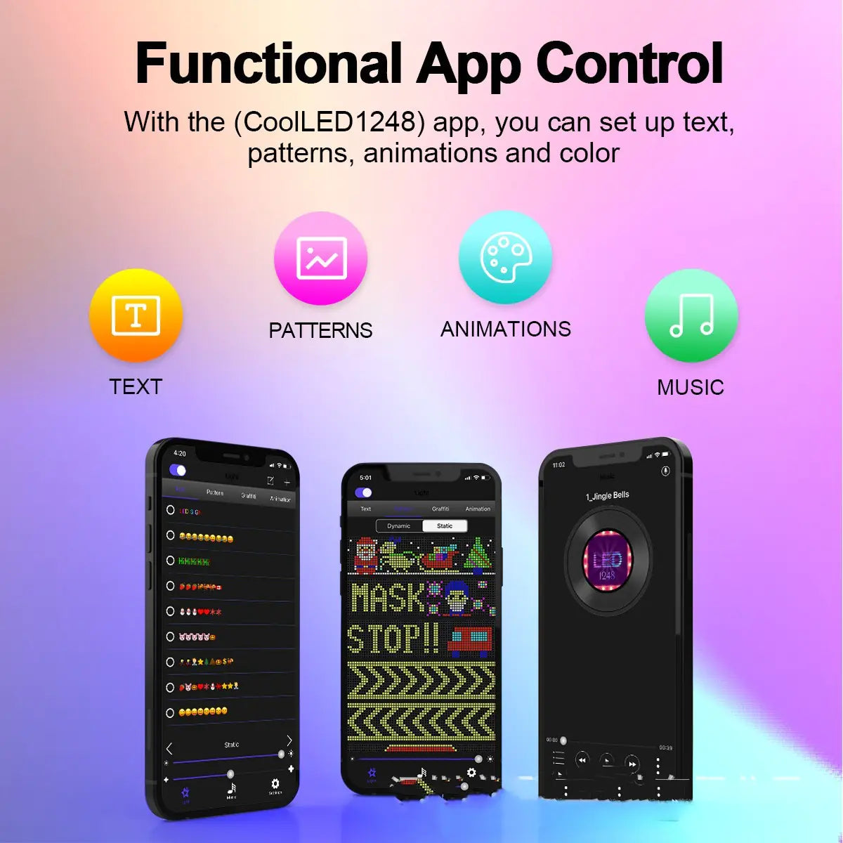 Programmable Car LED Sign Full-Color Display