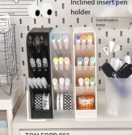 Korean Cute Desktop Storage Organizer with Four Slots