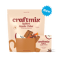 Craftmix Spiked Apple Cider cocktail mix package with a decorative badge, showcasing the product's branding and packaging design.