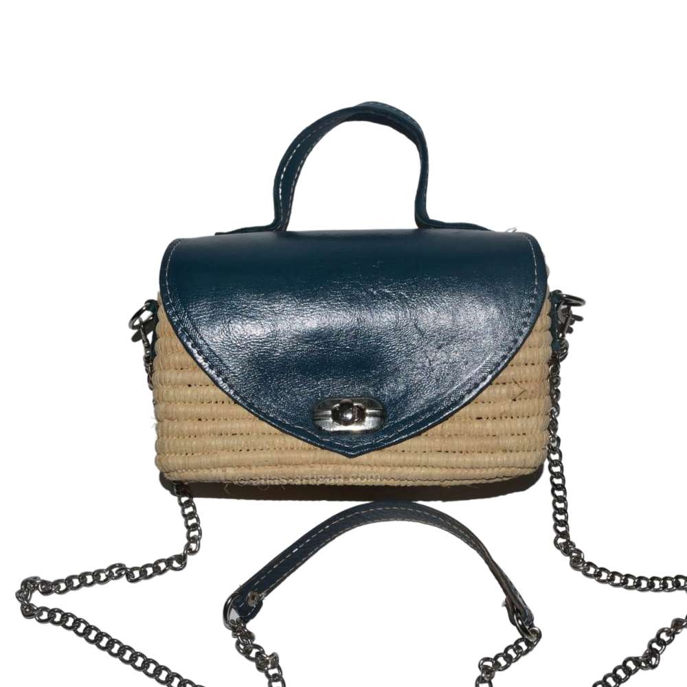 Purse of Raffia Fortuna