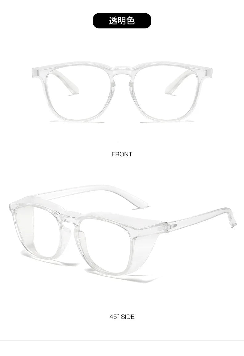 Safety Glasses Anti Fog Goggles Protective Glasses Side Shields Anti Blue Light protection Eye Glasses for Men Women Reading Gla - BACKUPMYFILESNOW.COM®