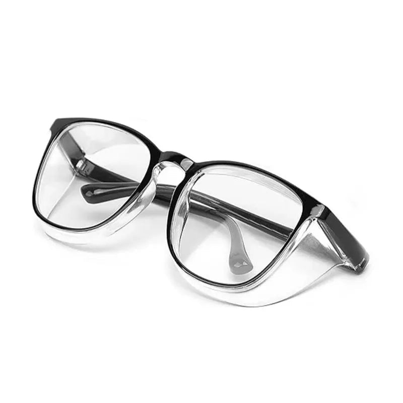 Safety Glasses, Double-sided Anti-fog Safety Glasses for Men and Women, Anti-pollen Blocking Blue Light Fashion Goggles - BACKUPMYFILESNOW.COM®