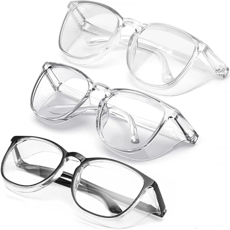 Safety Glasses, Double-sided Anti-fog Safety Glasses for Men and Women, Anti-pollen Blocking Blue Light Fashion Goggles - BACKUPMYFILESNOW.COM®