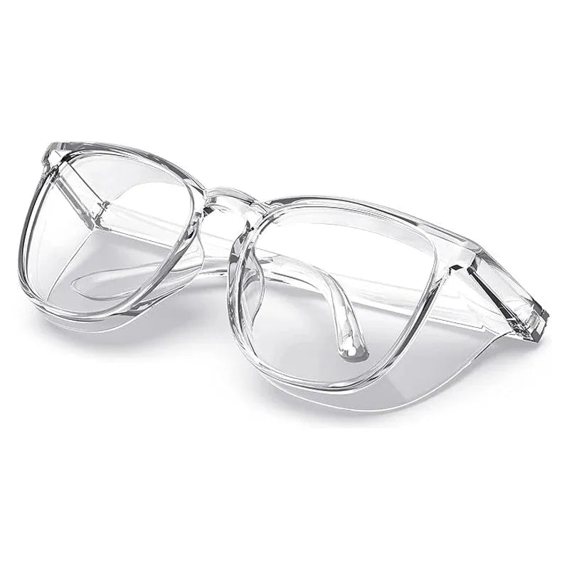 Safety Glasses, Double-sided Anti-fog Safety Glasses for Men and Women, Anti-pollen Blocking Blue Light Fashion Goggles - BACKUPMYFILESNOW.COM®