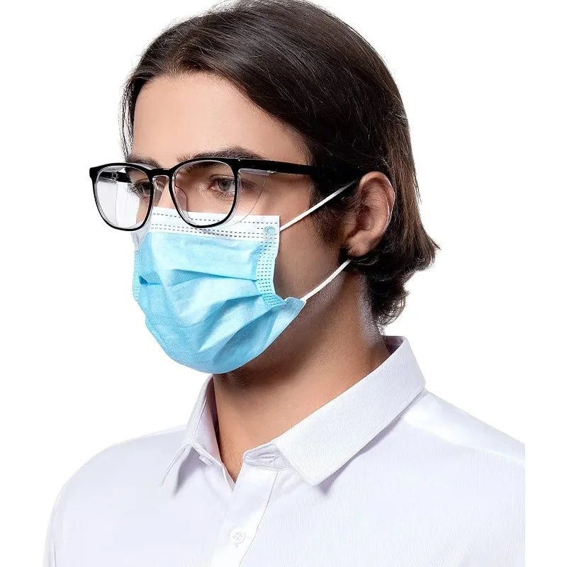Safety Glasses, Double-sided Anti-fog Safety Glasses for Men and Women, Anti-pollen Blocking Blue Light Fashion Goggles - BACKUPMYFILESNOW.COM®
